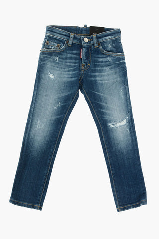 stretch denim SKATER jeans