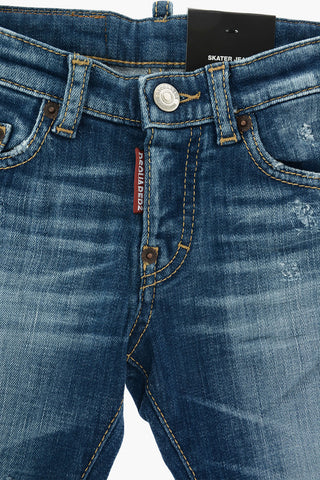 stretch denim SKATER jeans