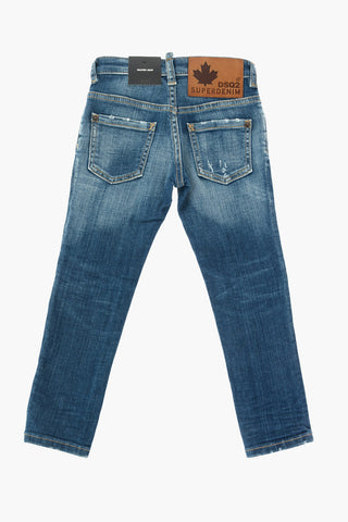 stretch denim SKATER jeans