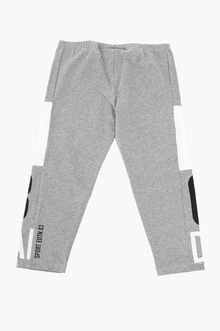 leggings bicolore stampati