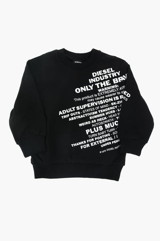 crew-neck SGIRKS1 sweatshirt with print on the front