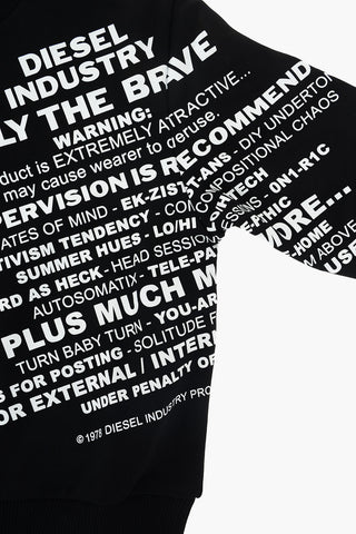 crew-neck SGIRKS1 sweatshirt with print on the front