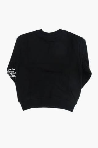crew-neck SGIRKS1 sweatshirt with print on the front