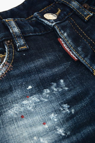 jeans distressed CLEMENT delavè