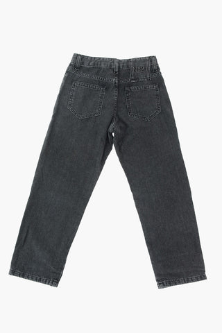 jeans with side print