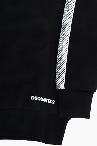 crew-neck COOL FIT sweatshirt with contrasting side bands