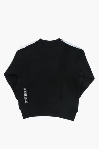 crew-neck COOL FIT sweatshirt with contrasting side bands