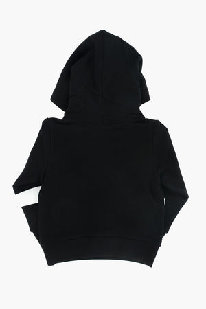front maxi love printed sweatshirt with hood