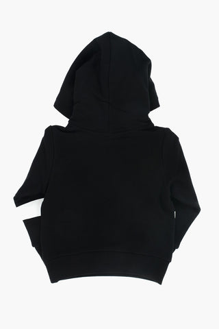 front maxi love printed sweatshirt with hood