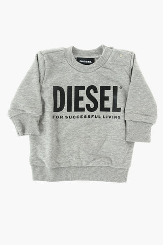 cotton SCREWDIVISION crew-neck sweatshirt with logo print