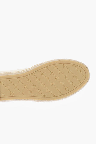 Mesh Espadrilles with Logoed Patch
