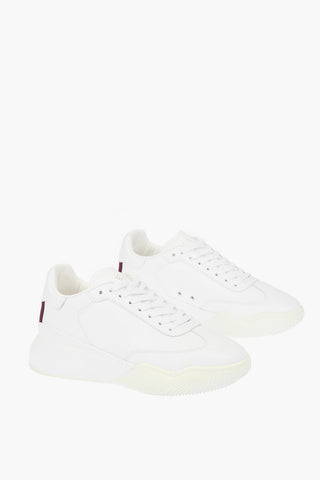 Embossed Logoed Sneakers with Iconic Three Stripes Detail