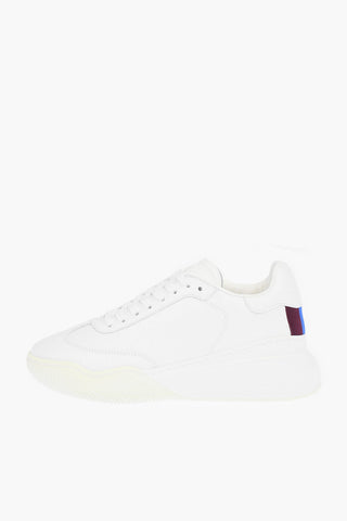 Embossed Logoed Sneakers with Iconic Three Stripes Detail