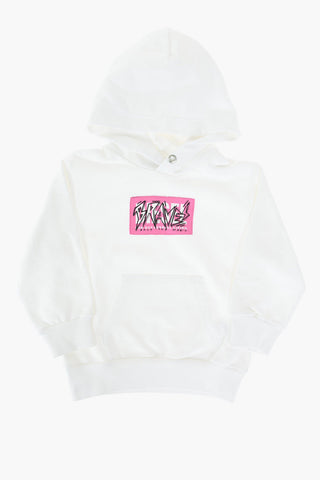 hooded sweatshirt with patch pocket