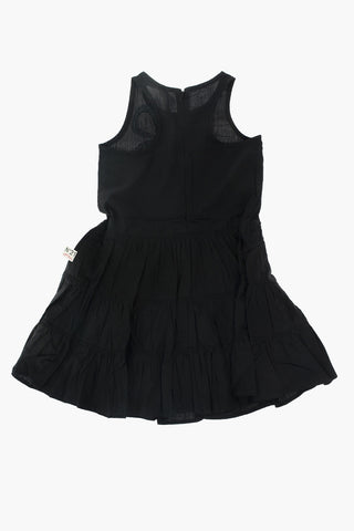 Ruffles dress with sequin