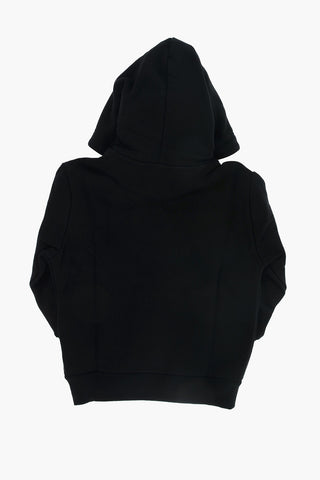 hooded sweatshirt with patch pocket