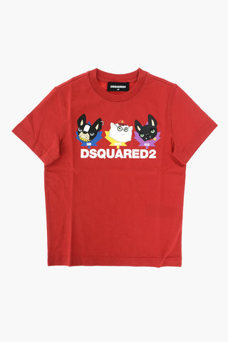 crew-neck RELAX t-shirt with print
