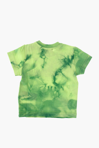 tie dye effect TIMMYB t-shirt with print on the front