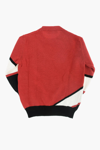 cotton crew-neck sweater