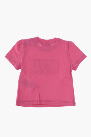 crew-neck TRIDGEB t-shirt with logo print