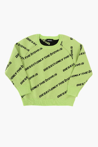 all over logo KDAVIS crew-neck sweater