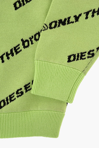 all over logo KDAVIS crew-neck sweater