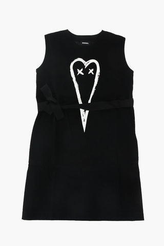 sleeveless DFAIRY dress with belt
