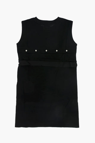 sleeveless DFAIRY dress with belt
