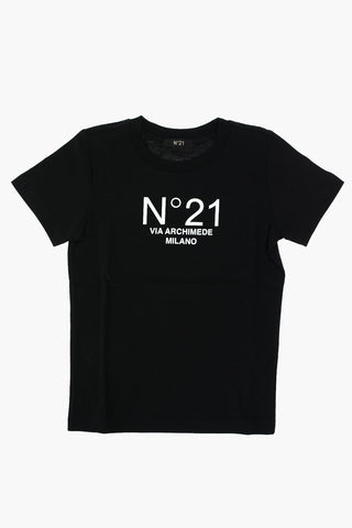 crew-neck t-shirt with print