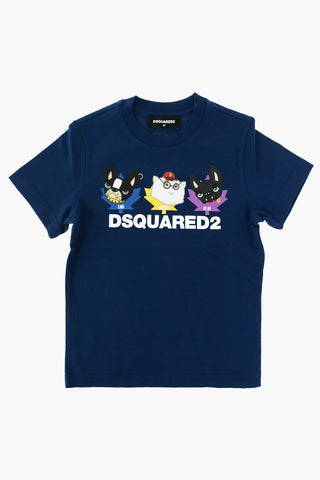 crew-neck t-shirt with print