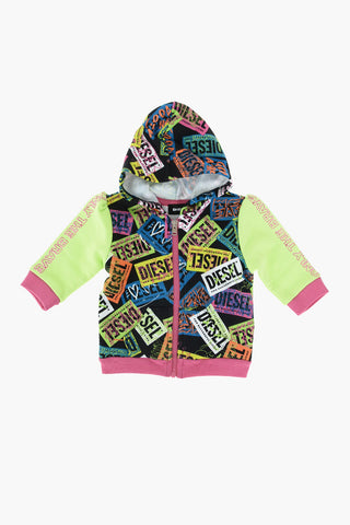 printed 2 pockets SIRENIAB sweatshirt with hood