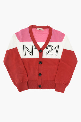 v-neck cotton cardigan