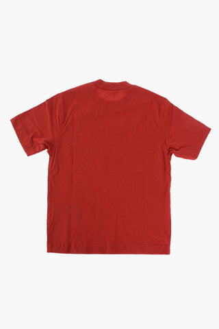 crew-neck OVER t-shirt with print