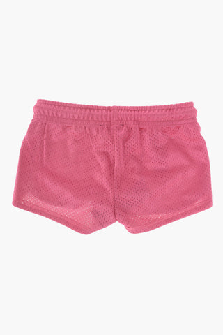 perforated PERLIE shorts with drawstring waist