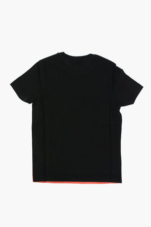 flames printed RELAX crew-neck t-shirt
