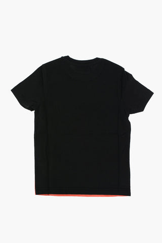 flames printed RELAX crew-neck t-shirt