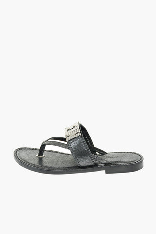 sandali infradito in pelle