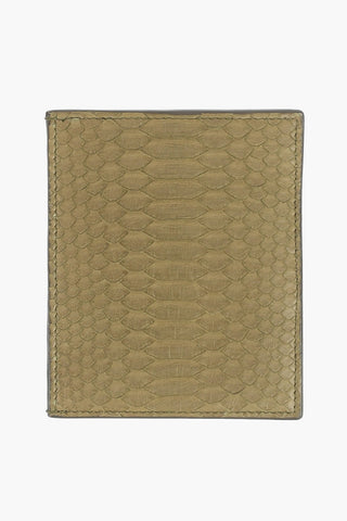 Python Leather Card Holder