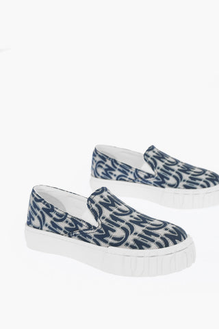 Monogram Canvas Slip-on Sneakers