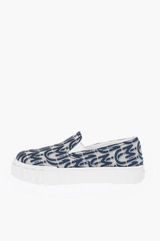 Monogram Canvas Slip-on Sneakers