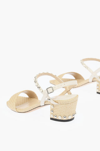 Bead AADRA Raffia Sandals 5cm