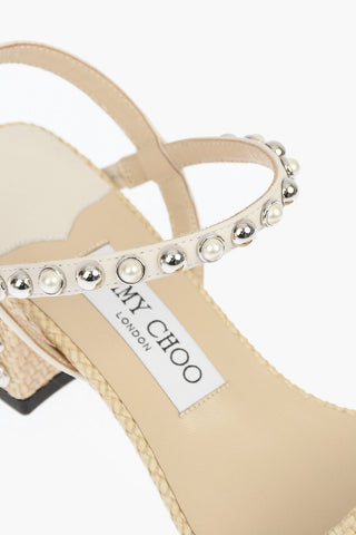 Bead AADRA Raffia Sandals 5cm