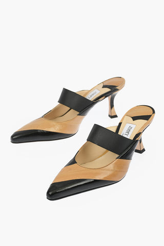 Mules SAFFI in Pelle di Anguilla