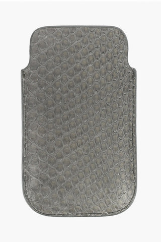Porta IPhone in Pelle di Pitone