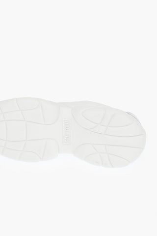 Quilted Leather Lace-up Sneakers