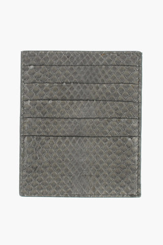Python Leather Card Holder