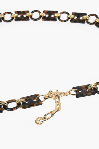 Animal Patterned Chain Belt 30mm