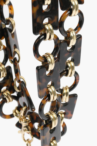 Animal Patterned Chain Belt 30mm