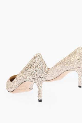 Pumps Glitterate ROMY con Tacco a Spillo 7cm