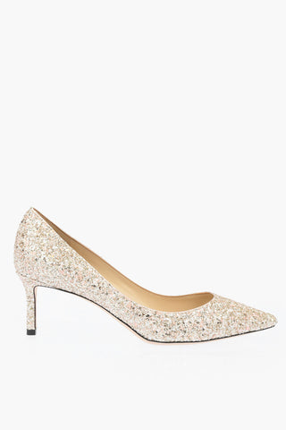 Pumps Glitterate ROMY con Tacco a Spillo 7cm